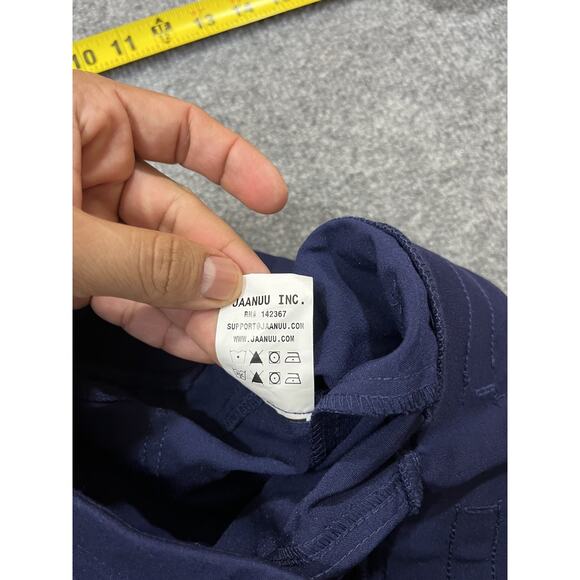 Jaanuu Multi Pockets Scrub Joggers 2XS Petite Cargo High Rise Stretch Nurse - Picture 4 of 13